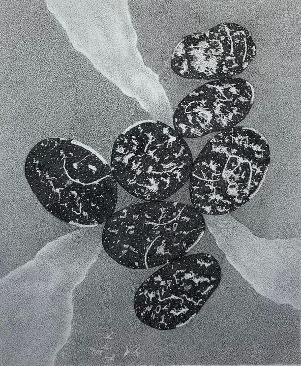 Per-Olof Nilsson www.perolofnilsson.se  UTAN TITEL 52X45, teckning, drawing